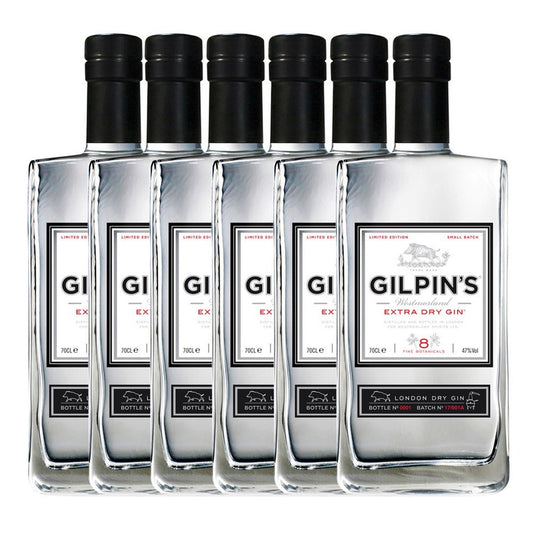 Gilpin's Extra Dry Gin (47%) Case of 6