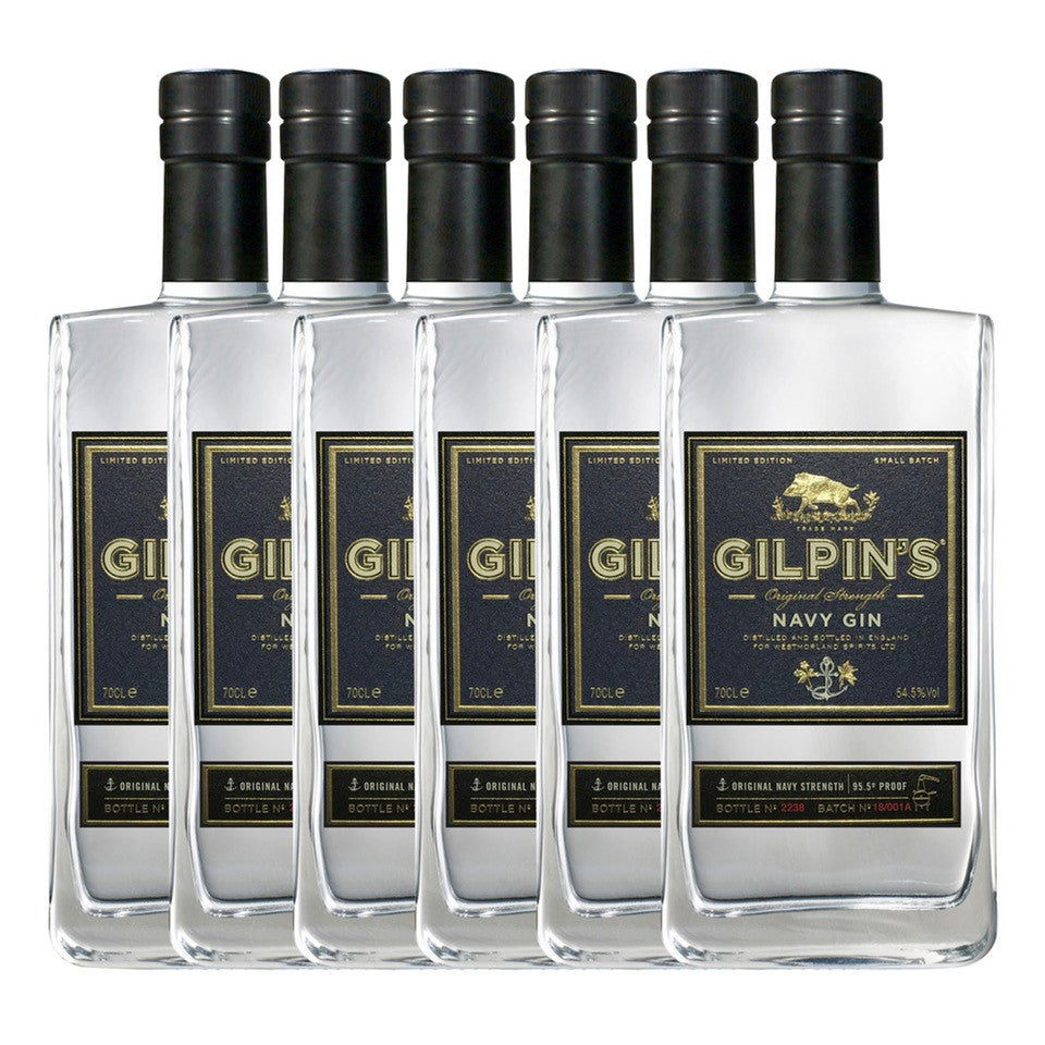 Gilpin’s Navy Gin (54.5%) Case of 6
