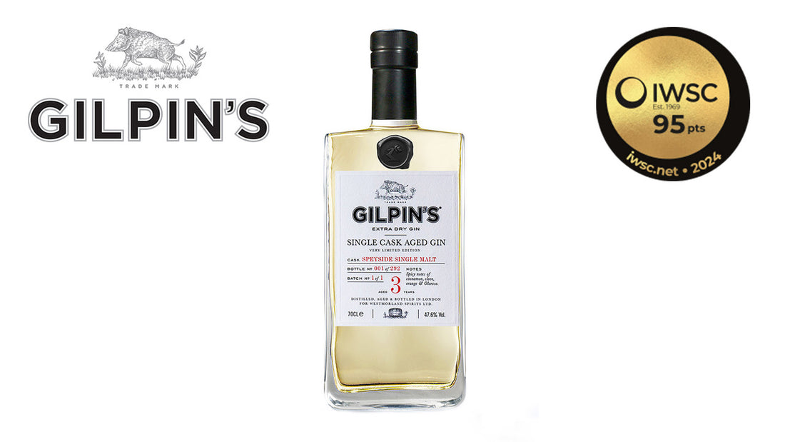 Gilpin's Cask Aged Gin IWSC Gold Medal 2024