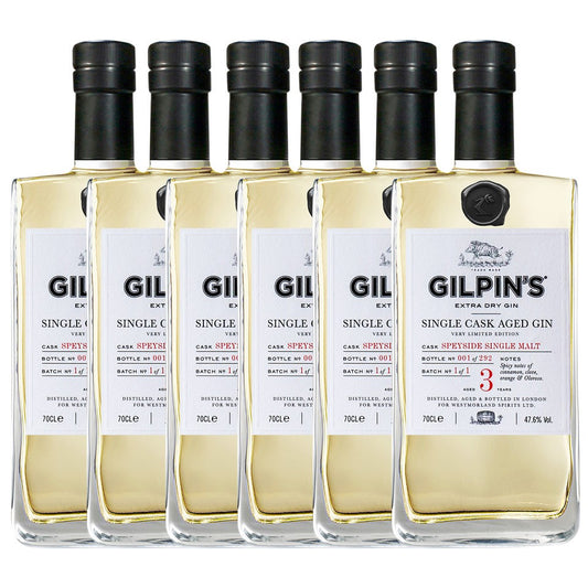 Gilpin's Cask-Aged Gin (Speyside Single Malt) Case of 6